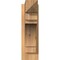 Ekena Millwork Merced Smooth Arts and Crafts Outlooker, Western Red Cedar, 5 1/2"W x 18"D x 18"H OUT06X18X18MRC03SWR - alternate 4
